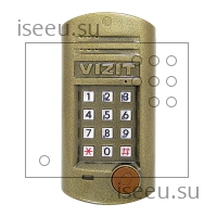 Вызывная панель Vizit БВД-314R