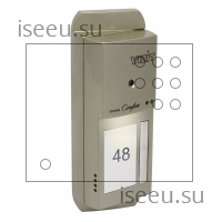 Вызывная панель Vizit БВД-405CP-1