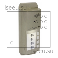 Вызывная панель Vizit БВД-405CP-4