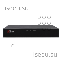 Видеорегистратор Elex H-4 Smart AHD 1080P 