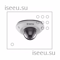 Видеокамера Tantos TSi-Dn225FP (2.8)