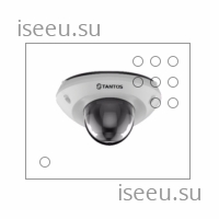 Видеокамера Tantos TSi-Dn425FP (2.8)