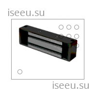 Электромагнитный замок  VIZIT-ML300-50