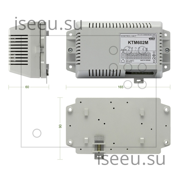 Контроллер ключей VIZIT-KTM602F