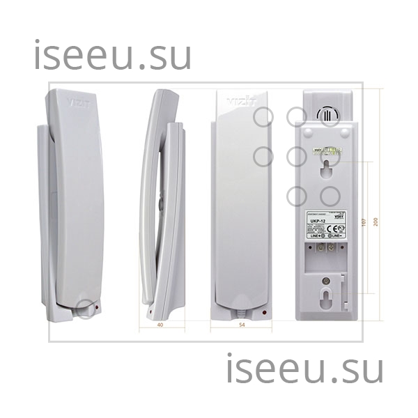 Переговорная трубка Vizit УКП-12