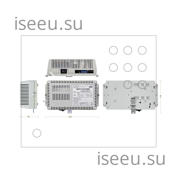 Пульт консьержа домофонов Vizit-TU412M1