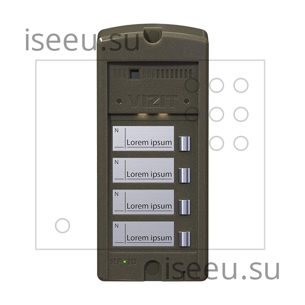 Вызывная панель Vizit БВД-306-4