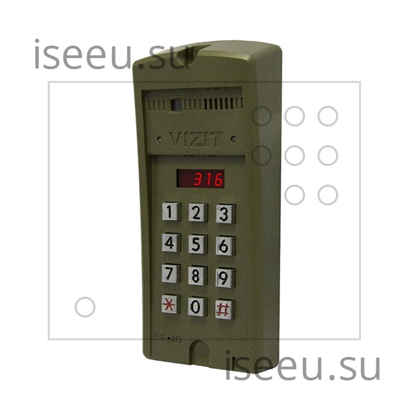 Вызывная панель Vizit БВД-316F