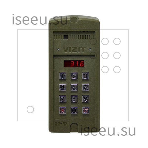 Вызывная панель Vizit БВД-316FCP