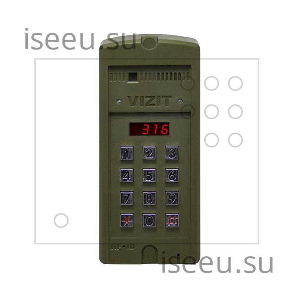 Вызывная панель Vizit БВД-316RCP