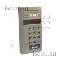 Вызывная панель Vizit БВД-343F
