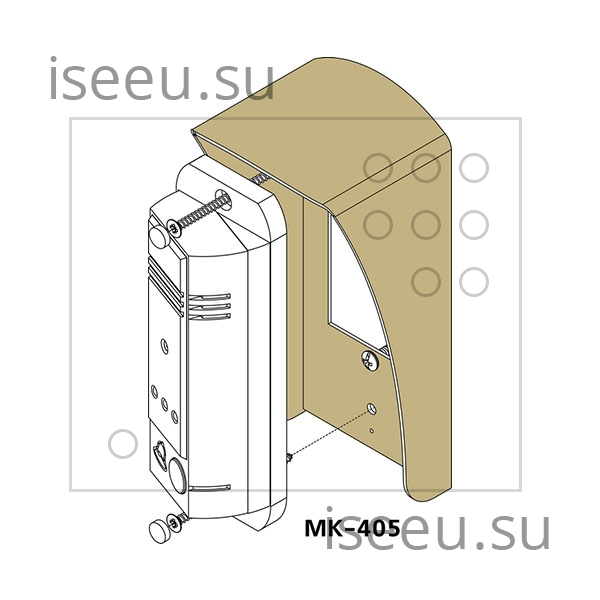 Вызывная панель Vizit БВД-403CPL