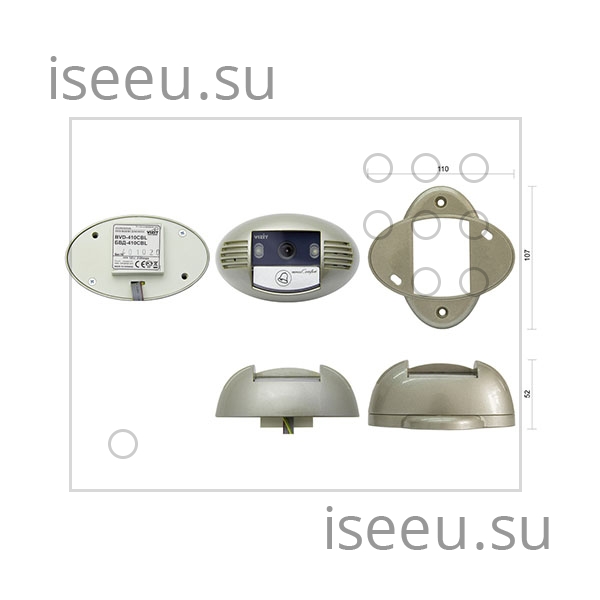 Вызывная панель Vizit БВД-410CBL