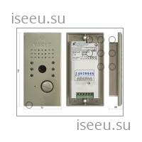 Вызывная панель Vizit БВД-411CBL