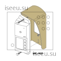 Вызывная панель Vizit БВД-444CP-4/R