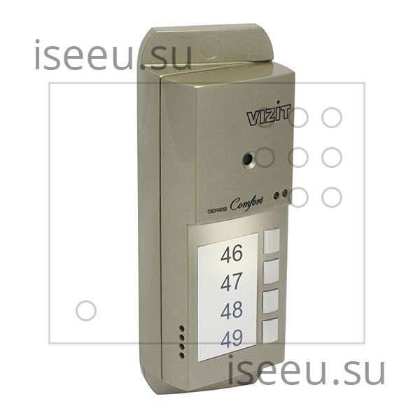Вызывная панель Vizit БВД-444CP-4/R